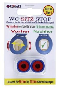 Blokada za WC daske (Crveno-plave boje)