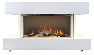 Voltomat HEATING Električni kamin Goeteborg (Bijele boje, 1.500 W, 26,4 x 113 x 65 cm) + BAUHAUS jamstvo 5 godina na uređaje na električni ili motorni pogon