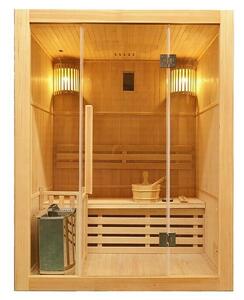 Sanotechnik Finska sauna Riga (D x Š x V: 120 x 150 x 190 cm, Električna pećnica, Upravljanje saunom: Vanjsko)