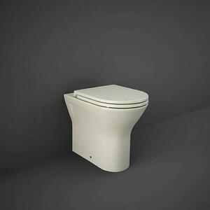 RAK Ceramics Feeling Stajaća WC školjka (Bez ruba, Bez posebne glazure, Oblik ispiranja: Duboko, WC odvod: Vodoravno, Bijela boja)