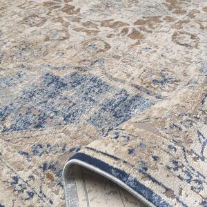 Savršen vintage tepih s bež plavim uzorkom Širina: 200 cm | Duljina: 290 cm