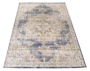 Savršen vintage tepih s bež plavim uzorkom Širina: 200 cm | Duljina: 290 cm