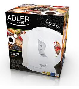 Adler water heater plastic 1L white