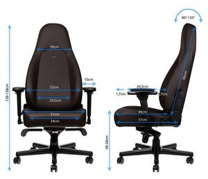 Noblechairs ICON Gaming Stolical - Java Edition NBL-ICN-PU-JED