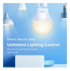 TP-Link Tapo L510E Smart Wi-Fi Light Bulb Dimmable