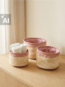 Sinsay - Set pletenih košara za pohranu 3 pack