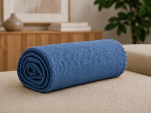 Fleece deka STRIA, plava Dimenzije: 150 x 200 cm