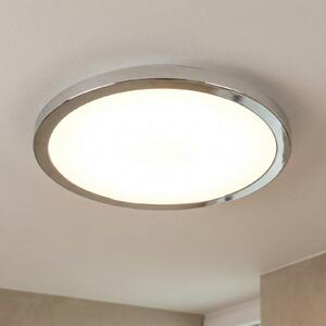LIGHTME LED stropna svjetiljka Aqua Ø30,2cm krom, Metalik, kupaonica, Metal