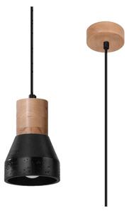 Crna viseća svjetiljka ø 12 cm Valentina – Nice Lamps