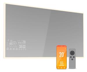 Blumfeldt Infracrveni grijač, Pametno ogledalo, Infracrveno zračenje, 600 W, IP43