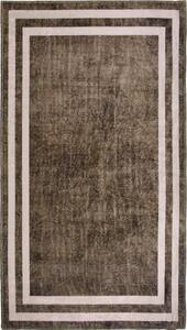 Smeđi perivi tepih 150x80 cm - Vitaus