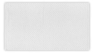 Bijeli pamučni ručnik 71x40 cm Chevron - Foutastic