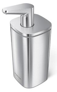 Dozator sapuna od nehrđajućeg čelika srebrne boje 295 ml - simplehuman