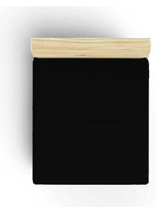Crna rastezljiva plahta 160x200 cm - Mijolnir