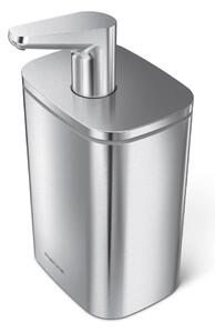 Dozator sapuna od nehrđajućeg čelika srebrne boje 473 ml - simplehuman