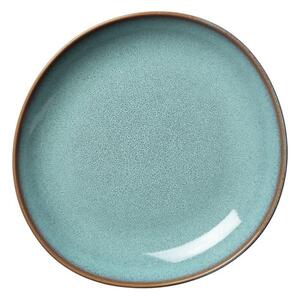 Tirkizno-smeđa zdjela od kamenine Villeroy & Boch Like Lave, ø 28 cm
