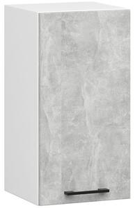Zondo Kuhinja 180 cm Ozara (beton + bijela). 1071277
