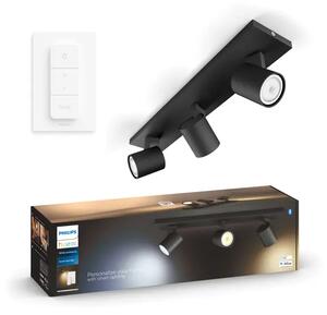 PHILIPS RUNNER HUE REFLEKTOR CRNA 3X4.2W 2200-6500K + DALJINSKI UPRAVLJAČ 8720169320413