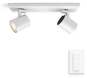 PHILIPS RUNNER HUE REFLEKTOR BIJELI 2X4.2W 2200-6500K + DALJINSKI UPRAVLJAČ 8720169320475