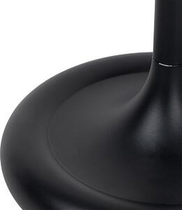 Vanjska stolna svjetiljka crna uklj. LED s punjivim dimerom na dodir - Sjarel