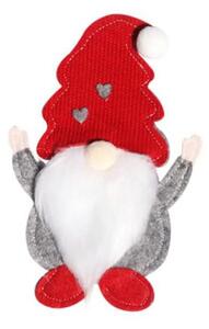 Etui za pribor SANTA GNOME crveno, 1 kom