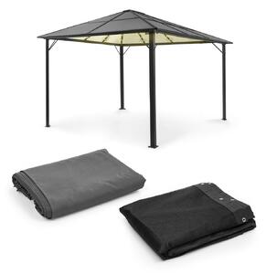 Blumfeldt Pantheon Solid Sky Ambient Solar, paviljon, 3 × 4 m, solarno osvjetljenje