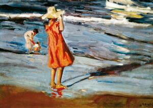 Sorolla y Bastida, Joaquin - Reprodukcija umjetnosti Children on the Beach, (40 x 30 cm)