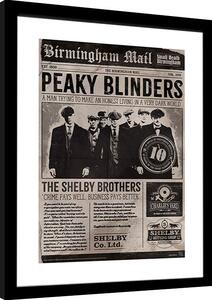 Uokvireni poster Peaky Blinders - 10th Anniversary Newspaper