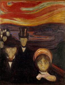 Munch, Edvard - Reprodukcija umjetnosti The anxiety, (30 x 40 cm)