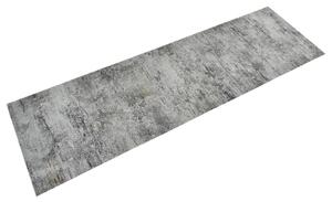 VidaXL Kuhinjski tepih perivi s uzorkom betona 60 x 180 cm baršunasti