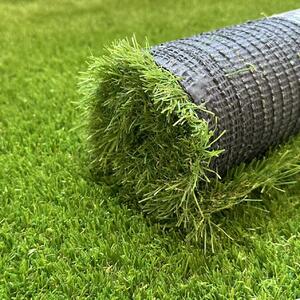 EcoTurf umjetna trava u roli realističnog izgleda, DIY, debljina 35 mm, 2×1 m (2 m²)