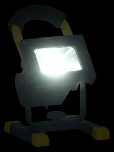 VidaXL Punjivi LED reflektor s ručkom 10 W hladni bijeli