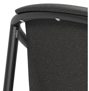 Crna plastična barska stolica 90 cm Ringo – Umbra