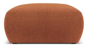 Smeđi tabure od bouclé tkanine Molino – Micadoni Home