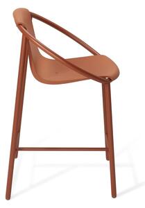 Ciglasta plastična barska stolica 90 cm Ringo – Umbra