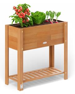 Casaria Podignuti sanduk od akacijevog drva 68 cm