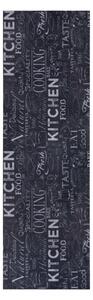 Crni tepih staza 50x150 cm Wild Kitchen Board - Hanse Home