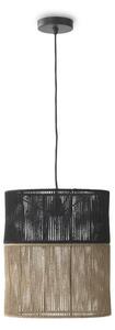 Crna/natur boja stropna svjetiljka ø 35 cm - Geese