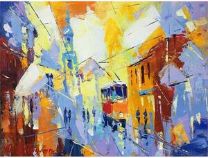 Slika 100x70 cm Town - Wallity