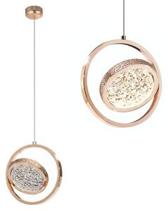 Viseća Kristalna Lampa LHJ106-1CP LIGHT ROSE GOLD
