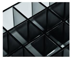 Mat crni kupaonski kozmetički organizator od reciklirane plastike Lip Station - iDesign