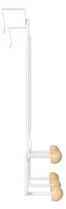 Bijela prirodna metalna vješalica za vrata 39 cm Estique - Umbra