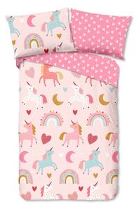Dječja posteljina od flanela za krevet za jednu osobu 140x200 cm - Good Morning