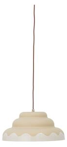 Krem viseća svjetiljka s metalnim sjenilom ø 40 cm Lacya – Bloomingville