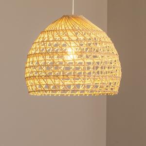 Nowodvorski Lighting BOHO viseća svjetiljka, Ø 43 cm, prirodno smeđa, ratan, E27, prigušiva, Drvo, Dnevni boravak/blagovaonica, Drvo