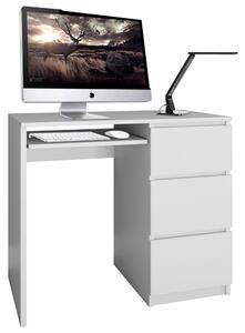 Drohmo Lima P računalni stol, 98x76x51 cm, mat bijela