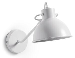 Bijela zidna lampa Offelis – Kave Home