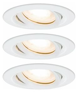 Paulmann 92898-SET 3x LED GU10/7W IP65 Ugradbena svjetiljka za kupaonicu NOVA 230V