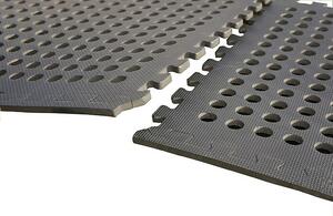 Mottez Gumeni otirač (Antracit, 610 x 610 x 11 mm)