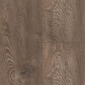 LOGOCLIC Aquaprotect Laminat Night Oak (1.285 x 192 x 8 mm, Rustikalni pod) + BAUHAUS jamstvo 30 godina